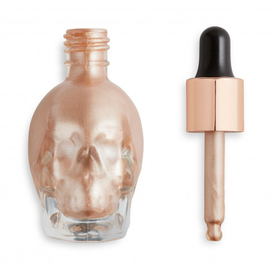 Makeup Revolution, Skull Edition, Skystas paryškintuvas, Nakties padaras, 13 ml