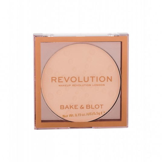 Makeup Revolution, Bake And Blot, Makiažo pudra, 5,5 g