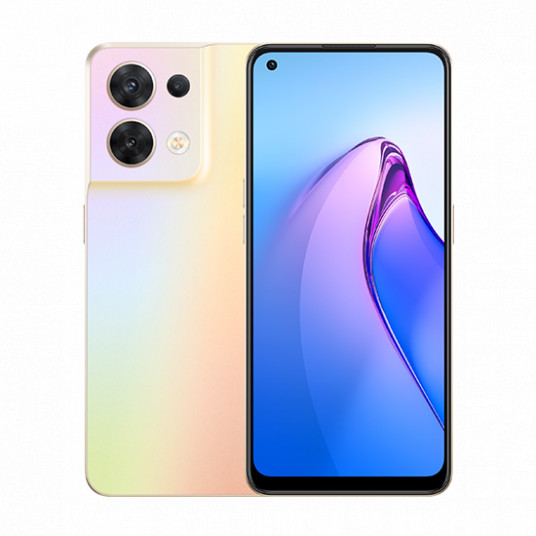 Išmanusis telefonas Oppo Reno8 5G 8GB/256GB Dual-Sim Shimmer Gold