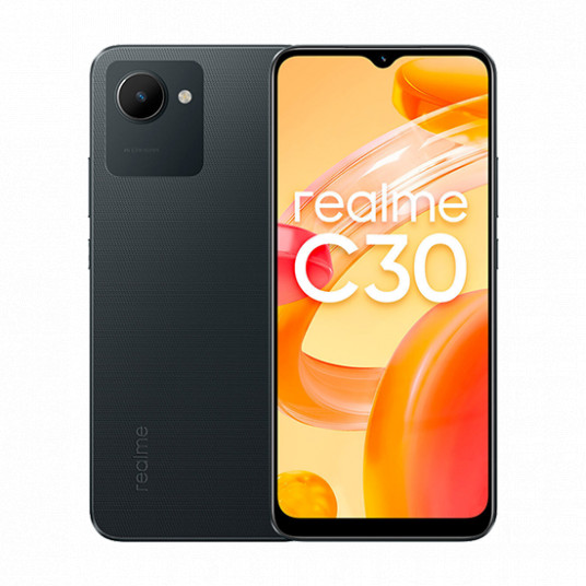  Išmanusis telefonas Realme C30 3GB/32GB Dual-Sim Denim Black 