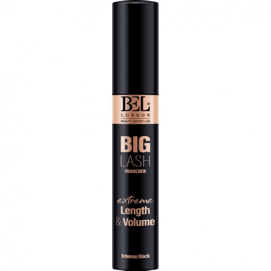 „Bel London“, „Big Lash“, suteikiantis apimtį ir ilginantis, tušas, intensyvus juodas, 13,5 ml