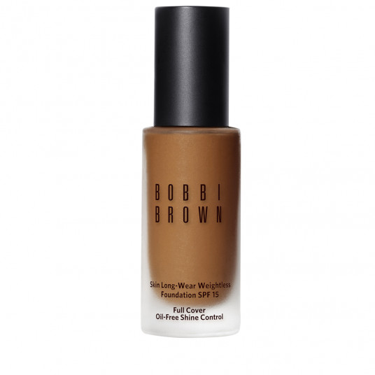 Bobbi Brown, oda, glicerinas, ilgas drabužis, skystas pagrindas, W-088, auksinis migdolas, SPF 15, 30 ml