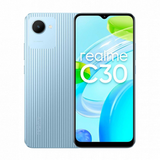  Išmanusis telefonas Realme C30 3GB/32GB Dual-Sim Lake Blue 