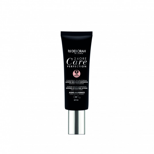 Deborah, 24 Ore Care Perfection, drėkinantis, skystas pagrindas, 0, Farose, SPF 20, 30 ml