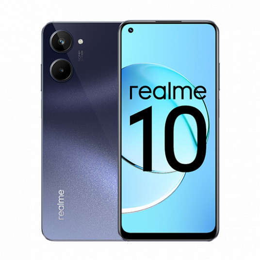  Išmanusis telefonas Realme 10 8GB/128GB Dual-Sim Rush Black 