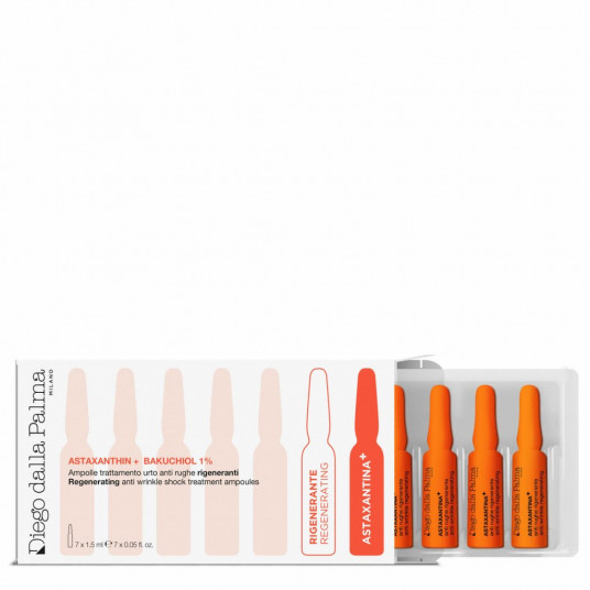 Diego Dalla Palma, Diego Dalla Palma, vitaminas C, šviečiantis, diena ir naktis, ampulės gydantis serumas, tamsioms dėmėms, veidui, 7 vnt, 1,5 ml *Pavyzdys
