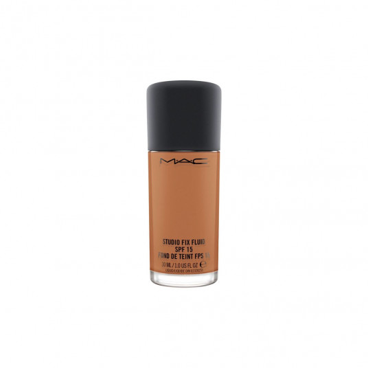 MAC, Studio Fix Fluid, Matinė apdaila, Skystas pagrindas, NC47, SPF 15, 30 ml