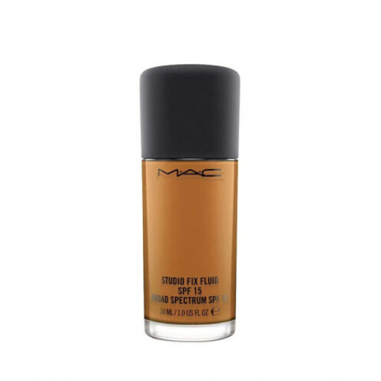 MAC, Studio Fix Fluid, matinis paviršius, skystas pagrindas, NC60, SPF 15, 30 ml