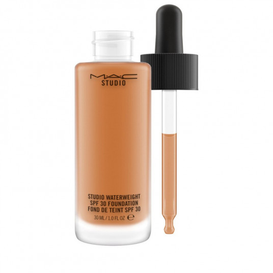 MAC, Studio Waterweight, vitaminas E, ilgai išliekantis, skystas pagrindas, NW47, SPF 30, 30 ml