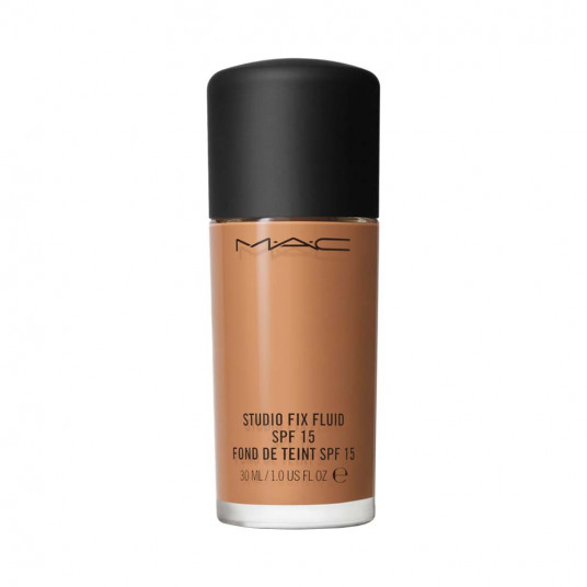 MAC, Studio Fix Fluid, vitaminas E, ilgai išliekantis, skystas pagrindas, NC50, SPF 15, 30 ml