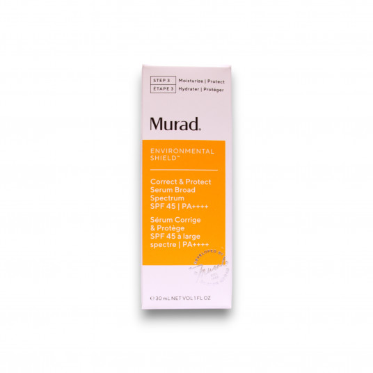 Murad, Environmental Shield, Correct & Protect, serumas, veidui, SPF 45, 30 ml