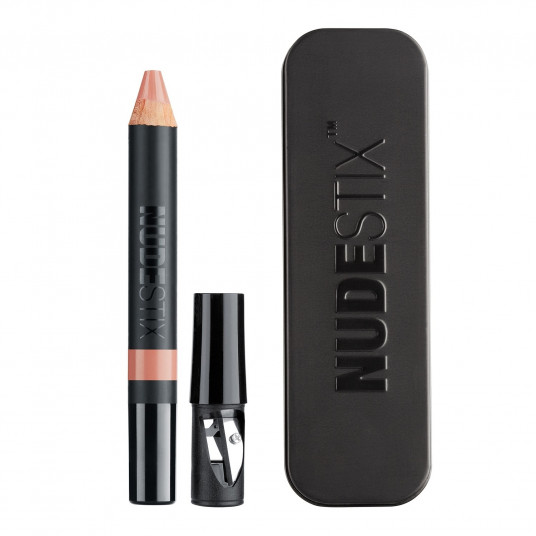 Nudestix, intensyvus matinis, lūpų pieštukas ir skruostų skaistalai 2 viename, šnabždesys, 2,8 g