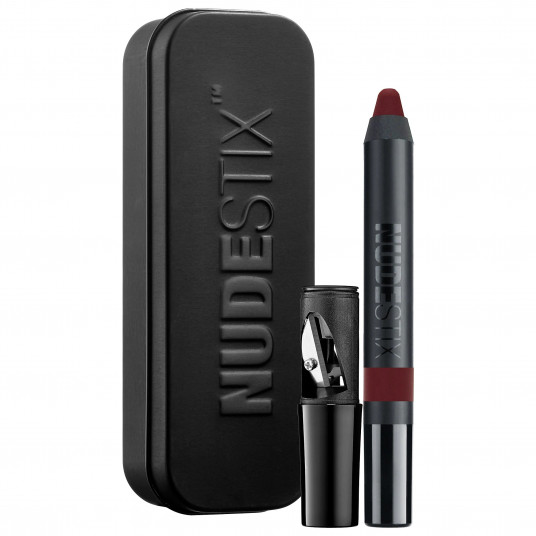 Nudestix, intensyvus matinis, lūpų pieštukas ir skruostų skaistalai 2 viename, piktograma, 2,8 g