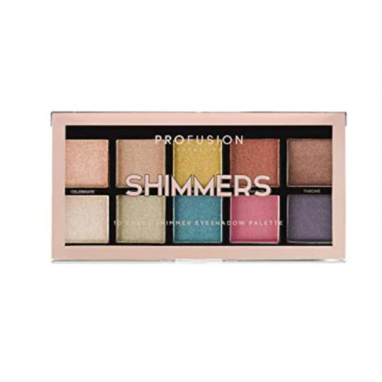 Profusion, Mini Artistry, Akių šešėlių paletė, Shimmers, 25 g