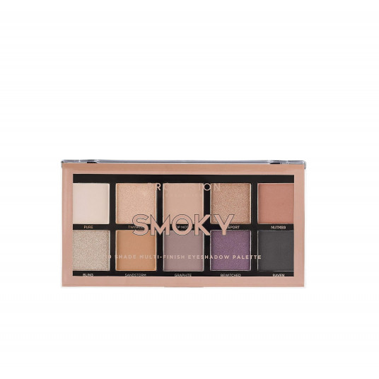 Profusion, Smoky, akių šešėlių paletė, 10 atspalvių, 25 g