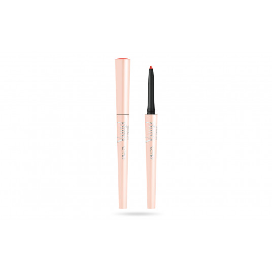 Pupa, Vamp!, Be parabenų, atsparus vandeniui, lūpų pieštukas, 011, Iconic Red, 0,35 g