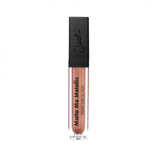 Sleek MakeUP, Matte Me Metallic, Lūpų blizgesys, Roman Copper, 6 ml