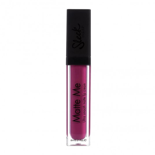 Sleek MakeUP, Matte Me, Lūpų blizgesys, 431, Fandango Purple, 6 ml