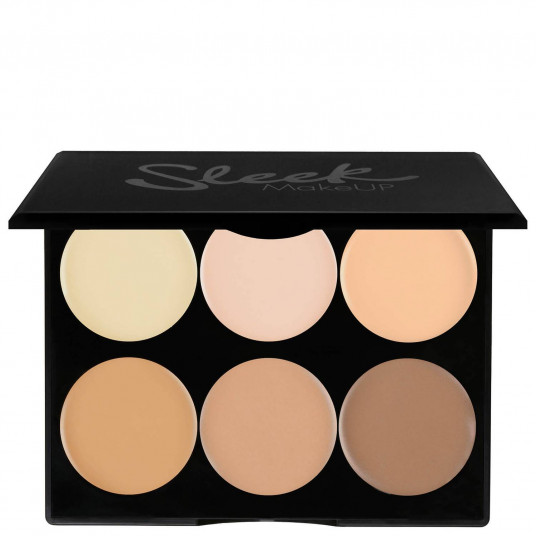 Sleek MakeUP, Contour Kit, Kontūravimo paletė, Light, 12 g