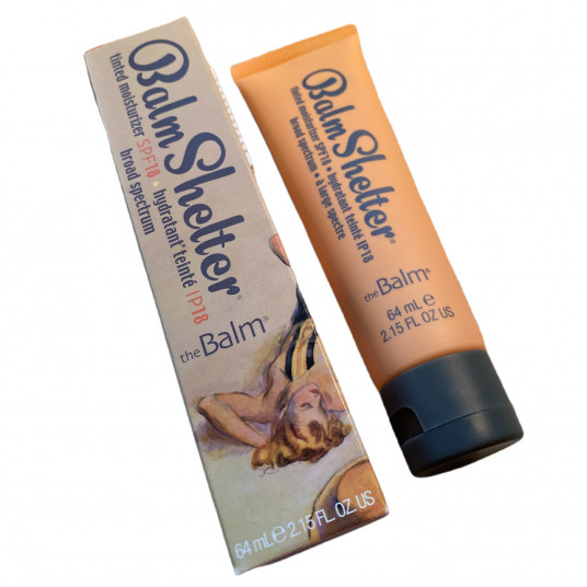 Balzamas, laiko balzamas, drėkinamasis, tonuotas drėkinamasis kremas, tamsus, SPF 18, 64 ml