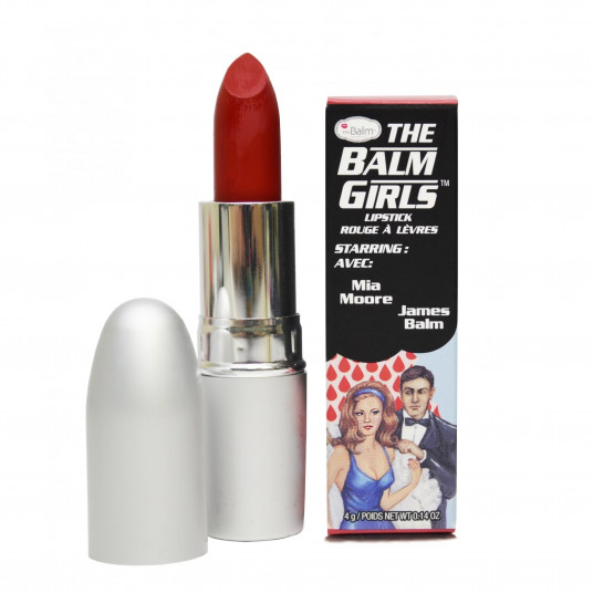 Balzamas, The Balm Girls, kreminiai lūpų dažai, Mia Moore, 4 g