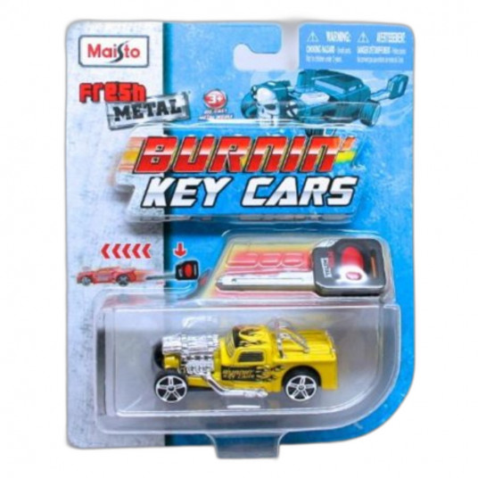 Maisto, Fresh Metal, Toy Car, Yellow