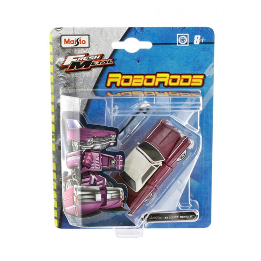 Maisto, Roborods, 63 Cadillac Coupe, Toy Car, 1:64, 8+ years