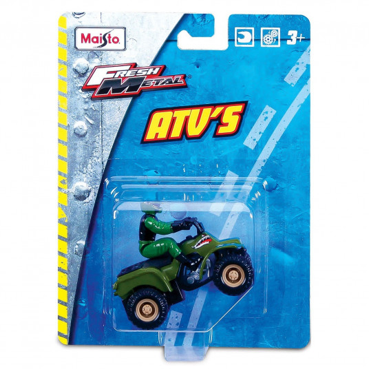 Maisto, Fresh Metal, Pullback, ATV, 15026, 3+ years