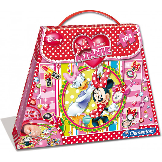 Clementoni, Disney, Minnie Mouse, Puzzle, 104 pcs, For Girls