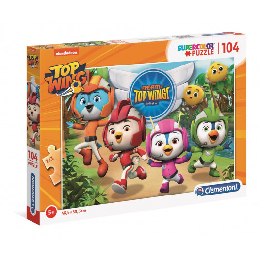 Clementoni, Top Wing, Puzzle, 27128, 104, Unisex, 5+ years