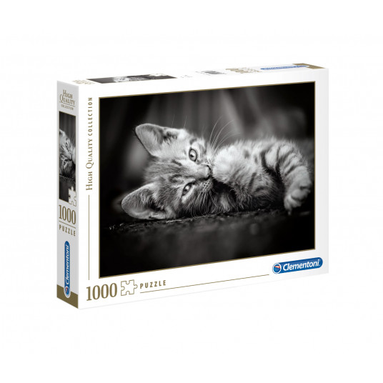 Clementoni, High Quality Collection, Kitty, Puzzle, 1000 pcs, Unisex
