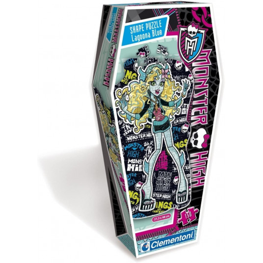 Clementoni, Monster High, Shaped, Puzzle, 275330, 150 pcs, Unisex, 5 - 7 years