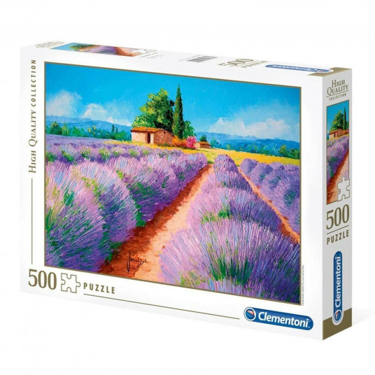 Clementoni, High Quality Collection, Lavander Scent, Puzzle, 500 pcs, Unisex