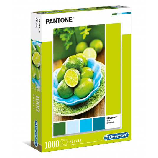 Clementoni, Pantone, Lime Punch, Puzzle, 1000 pcs, Unisex