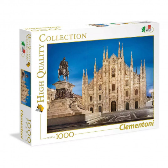 Clementoni, High Quality Collection, Milano, Puzzle, 1000 pcs, Unisex