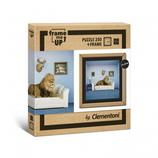 Clementoni, Frame Me Up, Lion, Puzzle, 250 pcs, Unisex