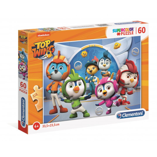 Clementoni, Supercolor, Top Wing, Puzzle, 60 pcs, For Boys, 4+ years