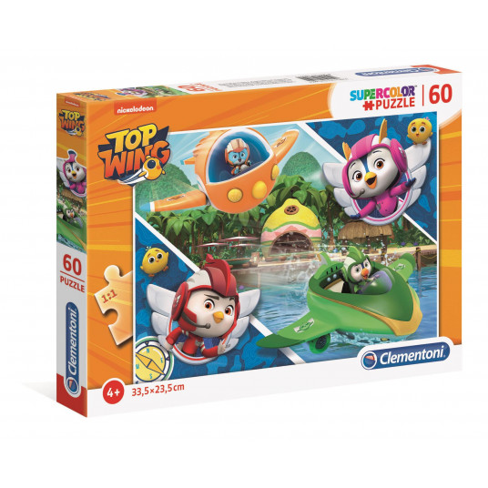 Clementoni, Supercolor, Top Wing, Puzzle, 60 pcs, For Boys, 4+ years