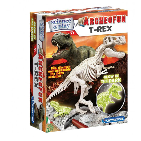 Clementoni, Science & Play, Archeofun T-Rex, Puzzle, 61243, For Boys, 7+ years