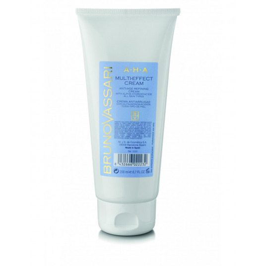 Bruno Vassari, AHA, glikolio rūgštis, nuo raukšlių, dieninis, kremas, veidui, 200 ml