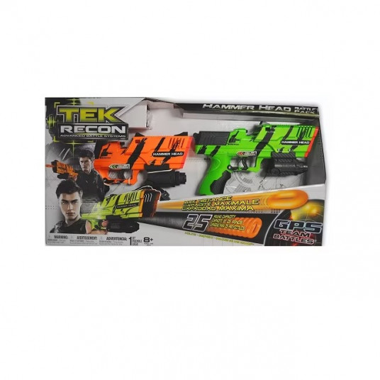 Tek Recon, Hammer Head Battle, Gun, For Boys, 8+ years