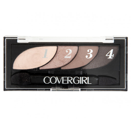 Covergirl, Quad, akių šešėlių paletė, Nr. 700, Notice Me Nudes, 4 atspalviai, 1,8 g