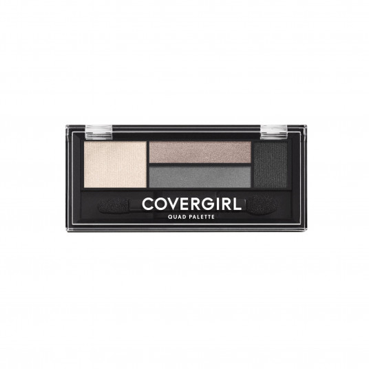 Covergirl, Quad, Akių šešėlių paletė, 715, Stunning Smokeys, 4 atspalviai, 1,8 g
