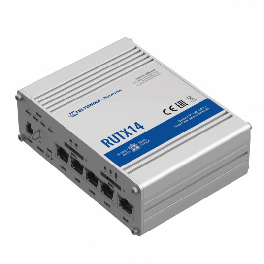 TELTONIKA IOT ROUTER RUTX14 2XLTE(CAT12)+ETH+WIFI