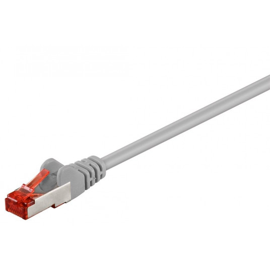 Goobay 93650 CAT 6 patch cable S/FTP (PiMF), grey, 7.5 m