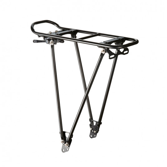 Bagažinė Racktime sulankstoma 24-29", aliuminis (juodas)