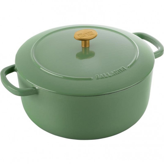 KETAUS APVALUS PUODAS BALLARINI BELLAMONTE 75003-577-0 - 5,5 LTR ŽALIAS