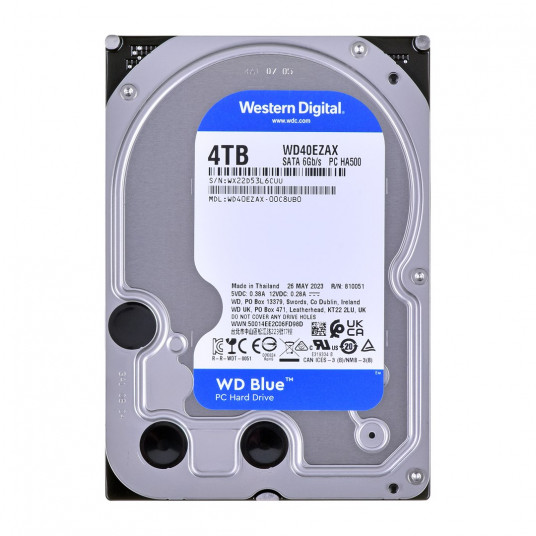 Western Digital Blue WD40EZAX vidinis kietasis diskas 3.5" 4 TB „Serial ATA III“