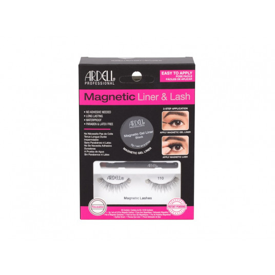 Dirbtinės blakstienos Ardell Magnetic Liner & Lash 110, 1vnt, Rinkinys