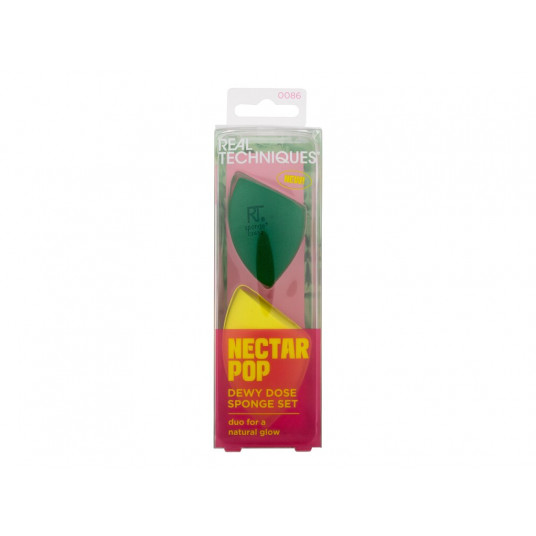 Aplikatorius Real Techniques Nectar Pop Dewy Dose kempinėlių rinkinys, 2vnt